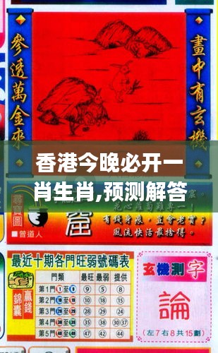 香港和彩王中王精準一肖，揭秘彩票預(yù)測之謎，揭秘彩票預(yù)測之謎，香港和彩王中王精準預(yù)測一肖技巧