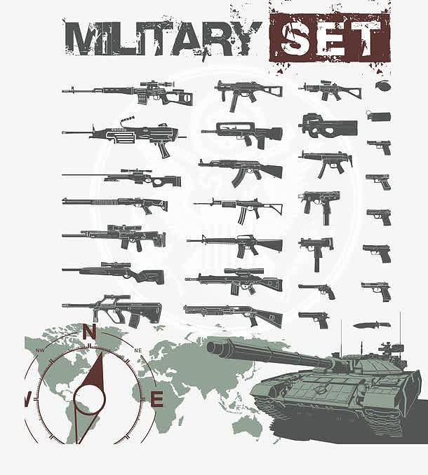 軍事武器名稱大全，全面解析現(xiàn)代軍事裝備，現(xiàn)代軍事裝備名稱大全及全面解析