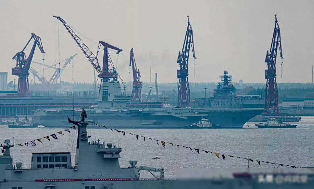 關(guān)于我國海軍新戰(zhàn)艦076型艦的最新建造消息，我國海軍新戰(zhàn)艦076型艦建造進展揭秘