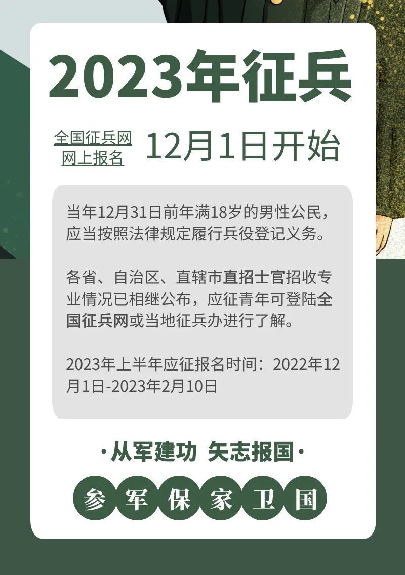 關(guān)于2023年征兵報(bào)名的全面解析，2023年征兵報(bào)名全面解析指南