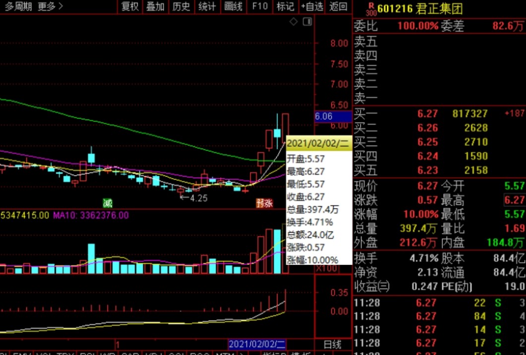 君正集團(tuán)股票行情深度解析，君正集團(tuán)股票行情全面解析