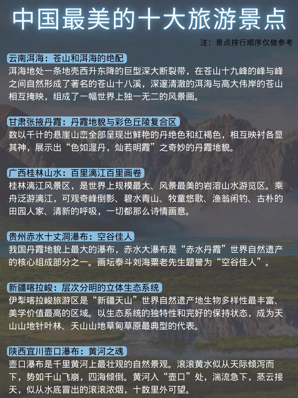 中國最值得自駕游的地方，中國自駕游必游之地推薦